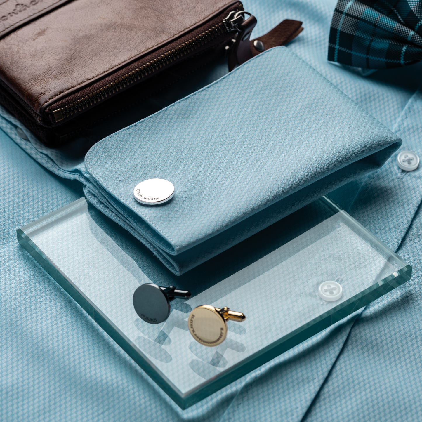 Text Engraved Cufflinks